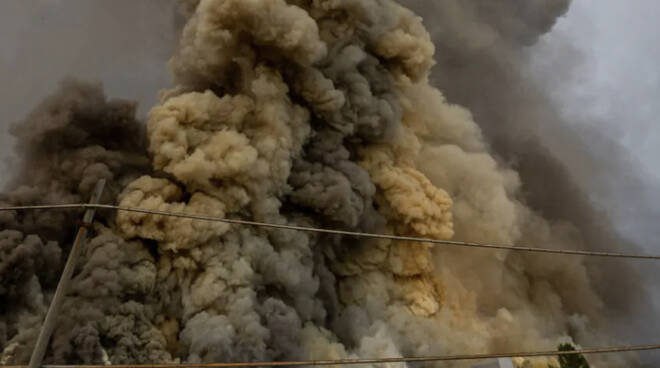 Arpa: incendio a Roma, valori delle diossine oltre i limiti