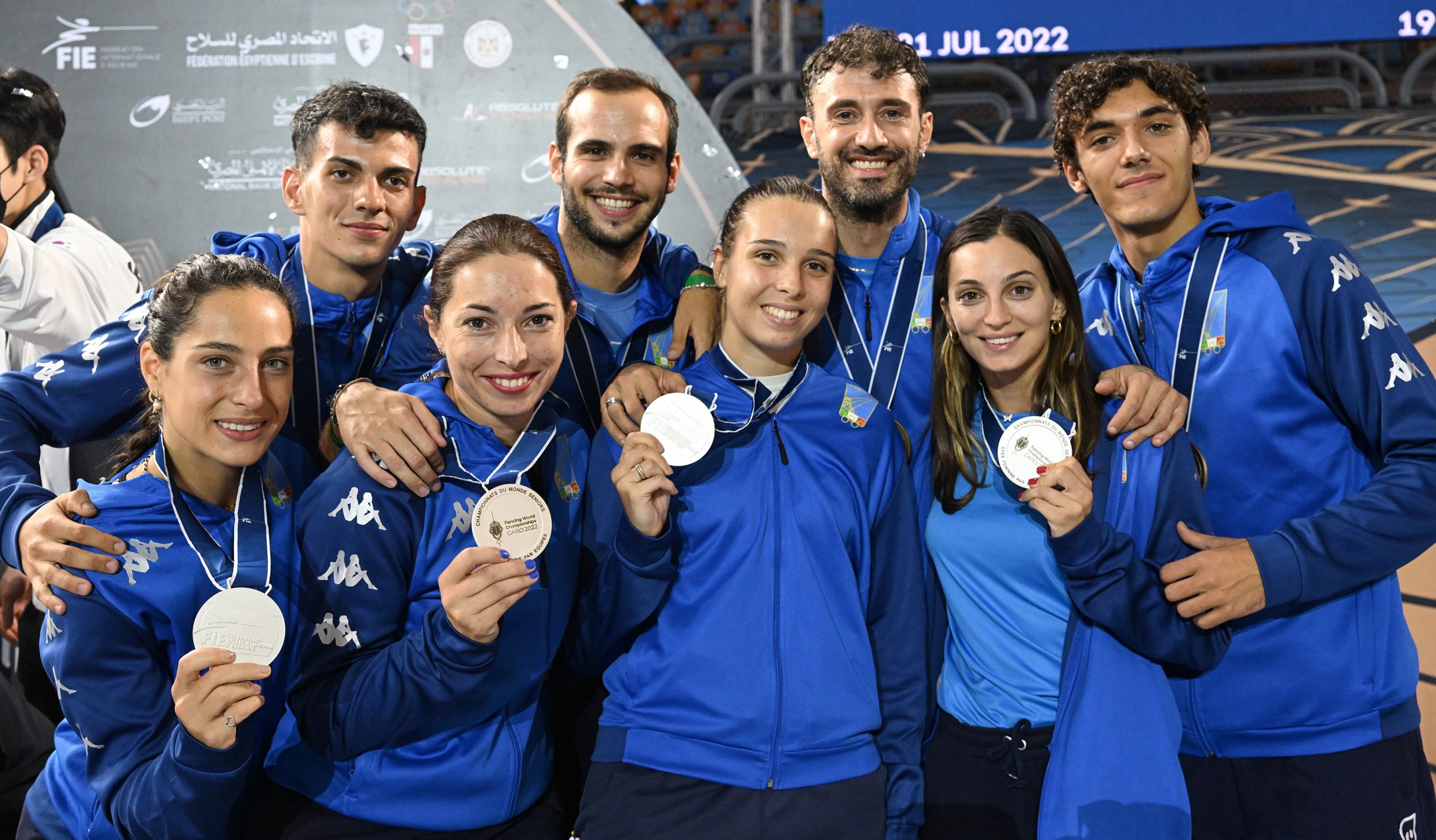 Mondiali di scherma, arriva l’argento per le spadiste azzurre