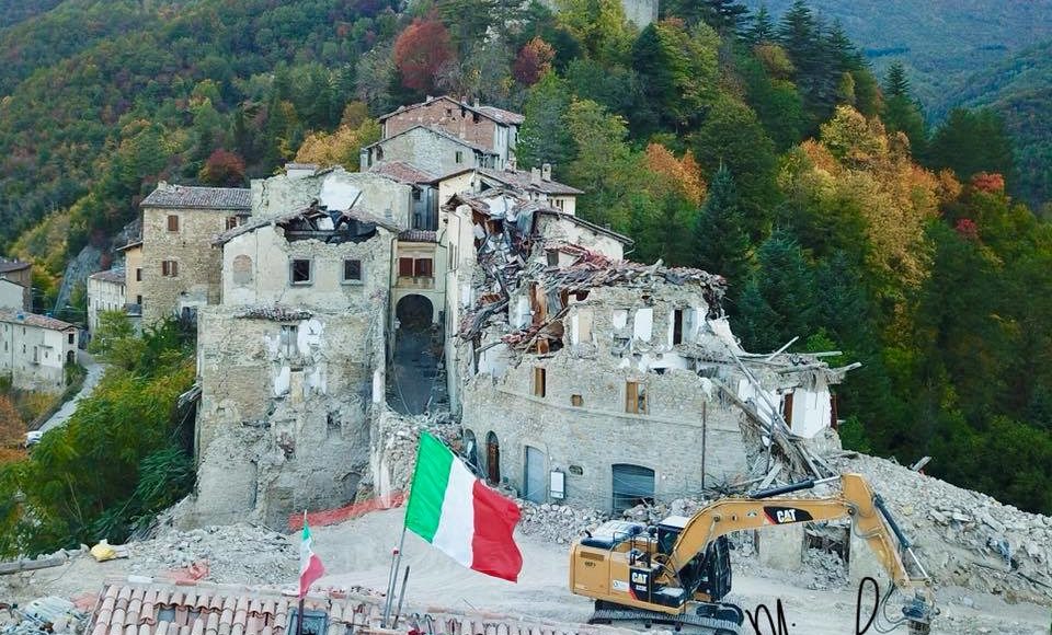 Piano di demolizione Arquata da 3 milioni di euro