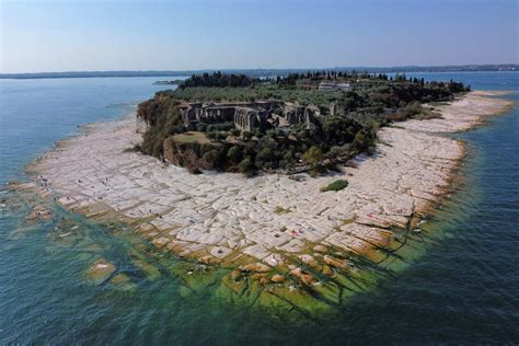 Lago di Garda mai così basso negli ultimi 70 anni