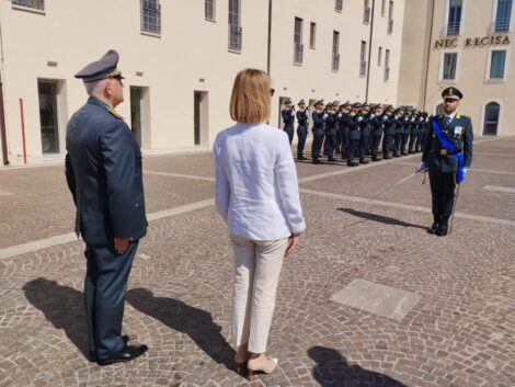 GDF,  il Sottosegretario Savino ha fatto visita il 9 Settembre scorso alla Scuola Nautica di Gaeta