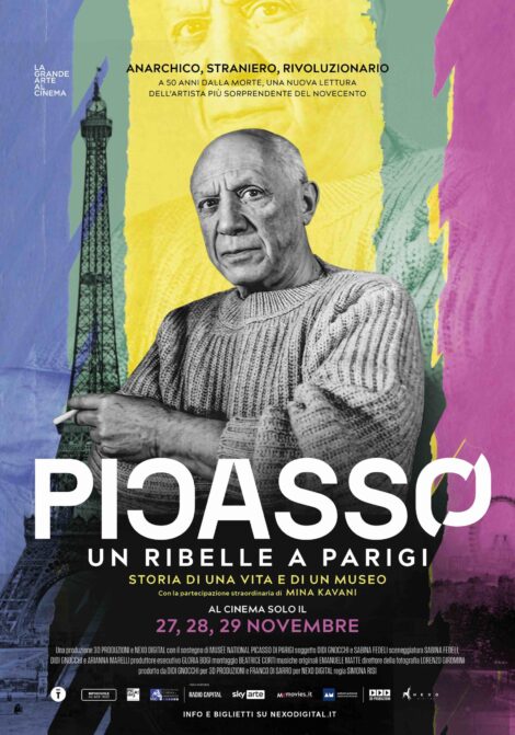 “Picasso. Un ribelle a Parigi” al cinema dal 27 al 29 novembre, con la partecipazione straordinaria di Mina Kavani, protagonista di “No Bears” di Jafar Panahi