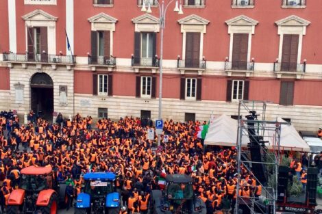 Proteste degli agricoltori, in diverse città italiane