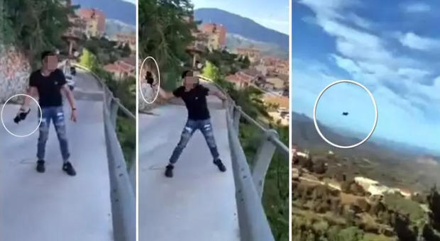 Ogliastra, getta un gattino dal ponte e posta le immagini sui social