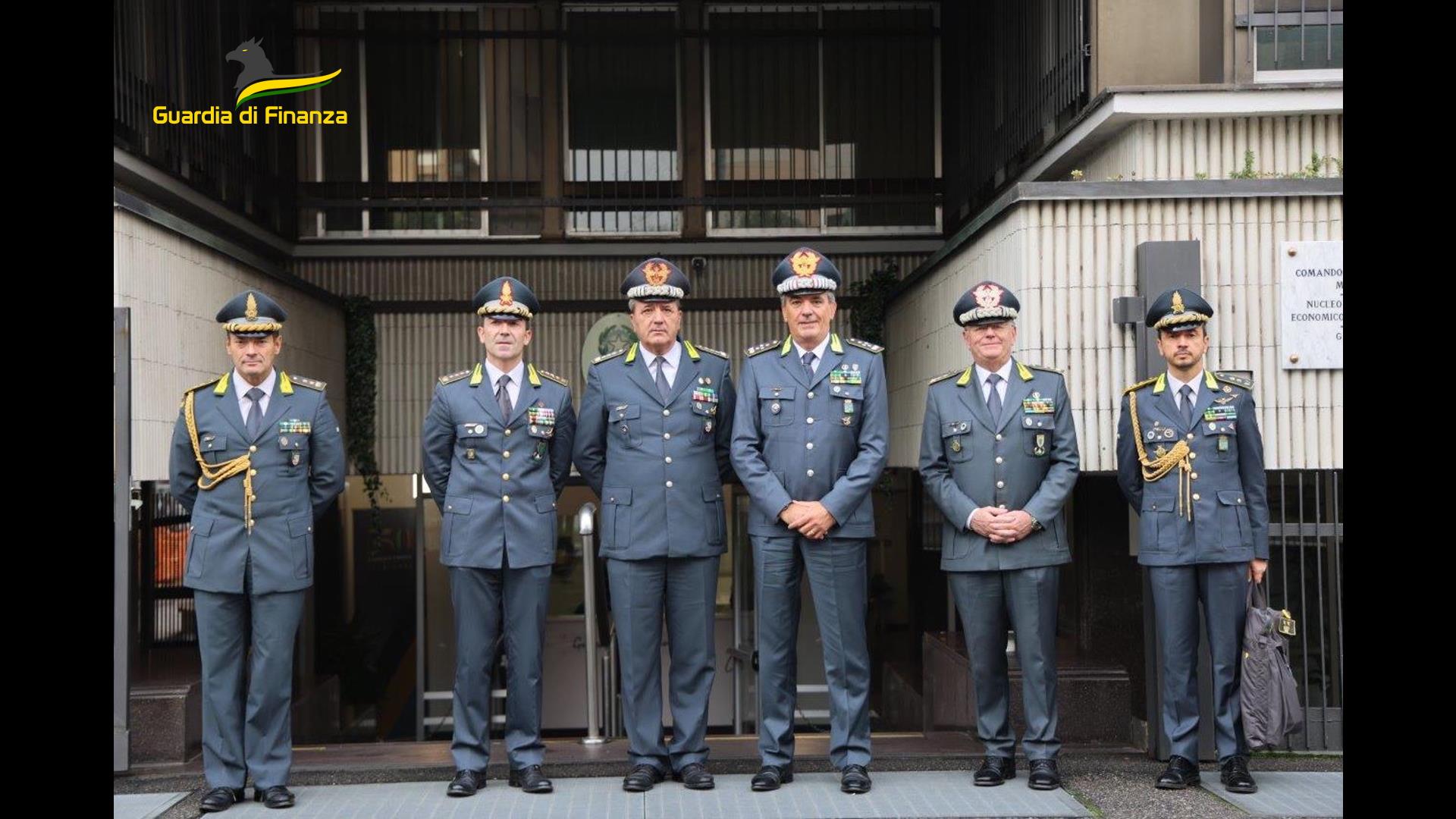 Gdf Monza e Brianza: visita del Comandante Generale di Finanza al Comando Provinciale e all’A.N.F.I