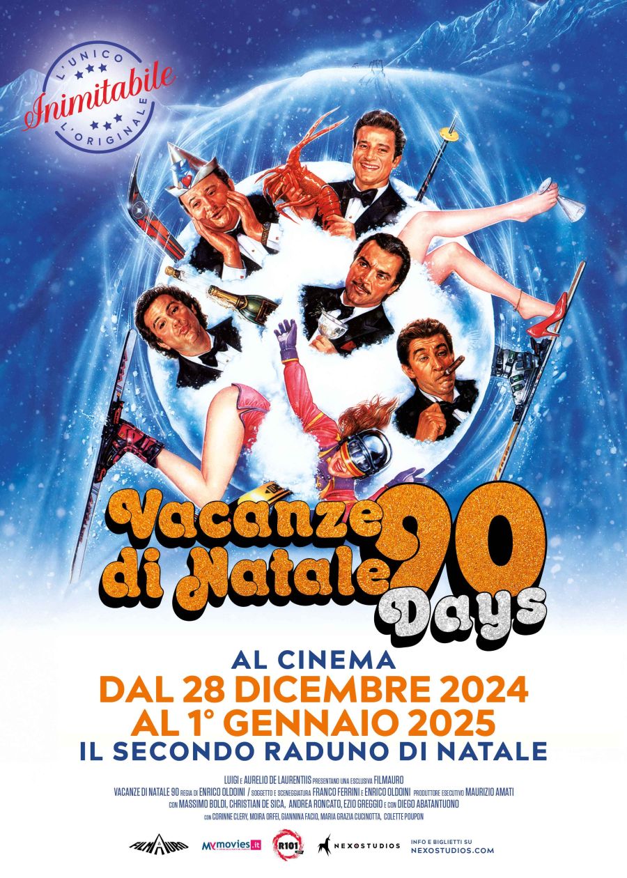 Dal 28 dicembre al 1° gennaio torna al cinema in 4K “Vacanze di Natale I NATALE ‘90”