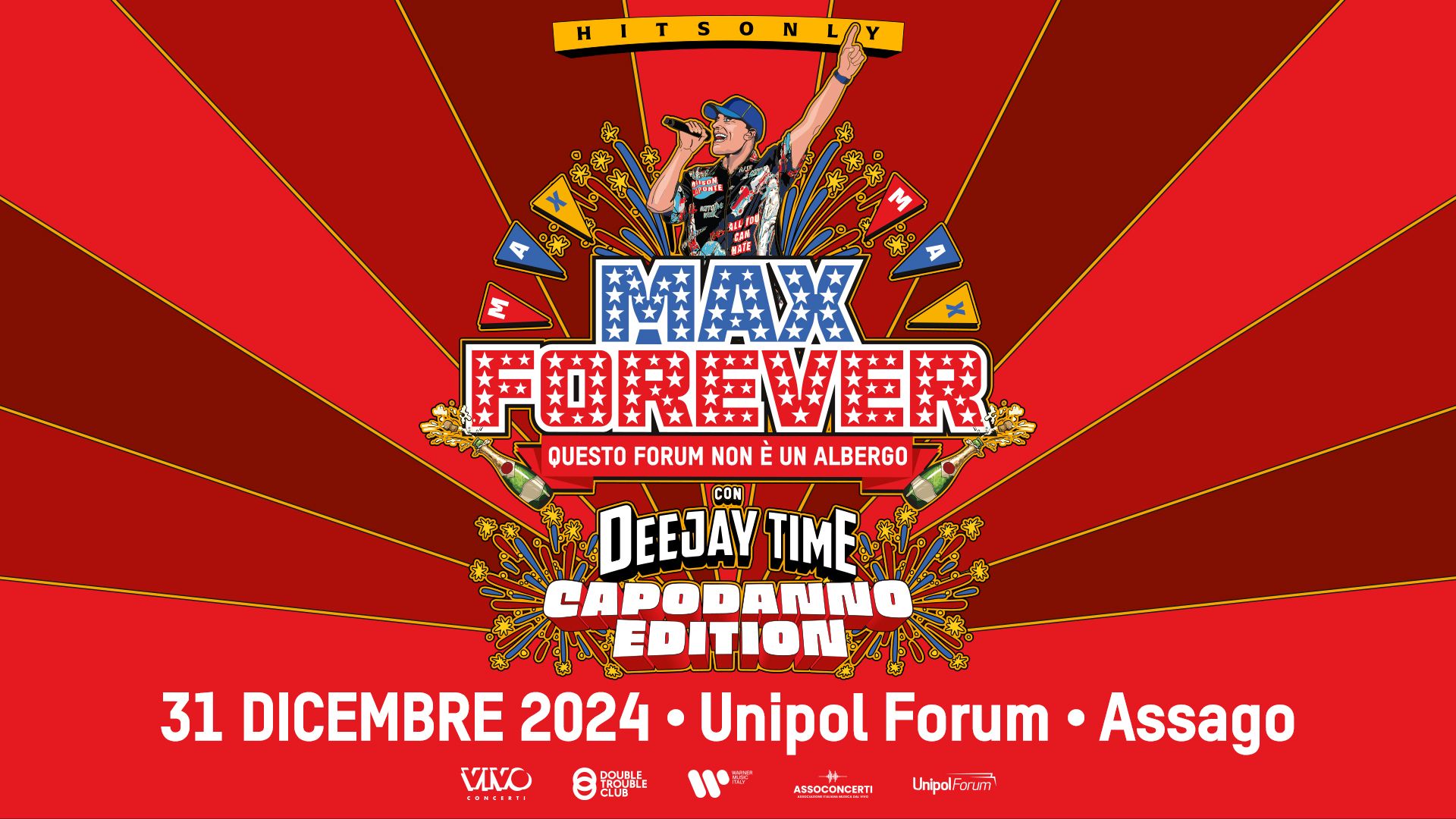 Max Pezzali, annunciata una nuova data speciale Capodanno Edition