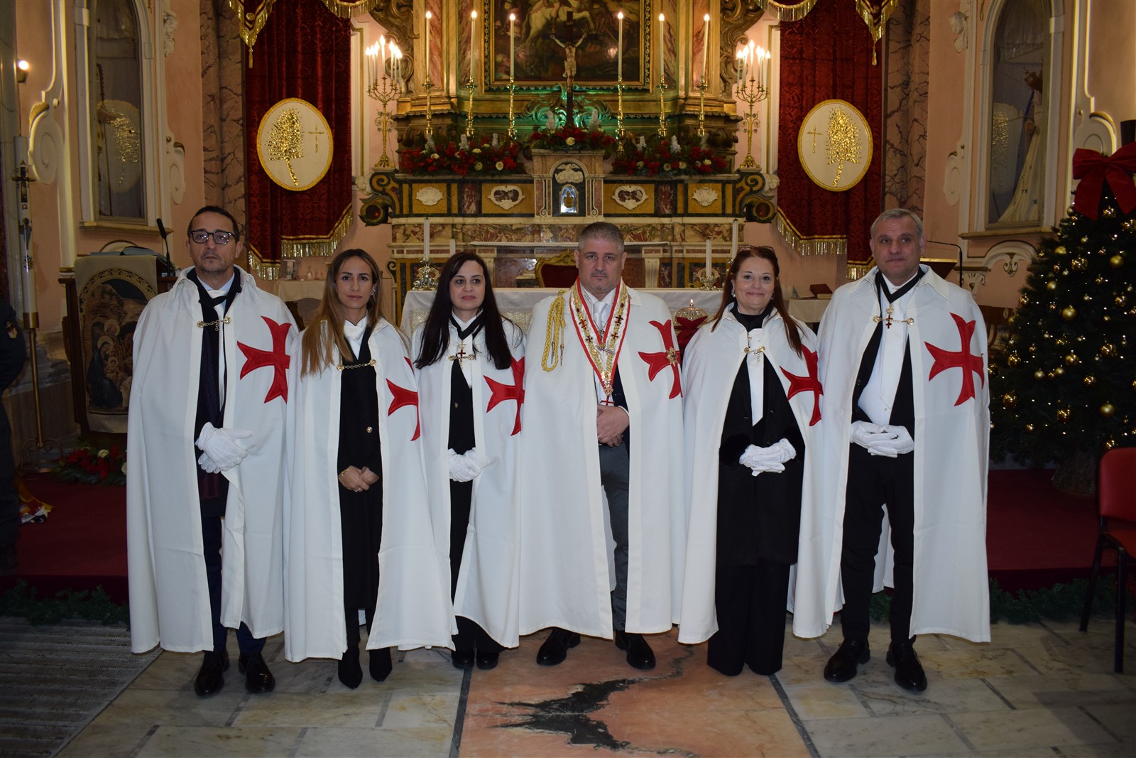 Trentola Ducenta (Ce): elevazione a nuovi Cavalieri Templari nell’Ordine Sovrano Militare del Tempio di Jerusalem 1804